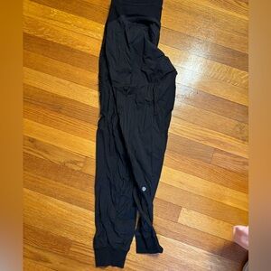Black lululemon dance studio jogger